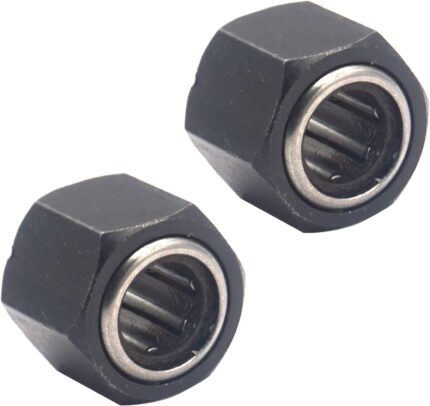 2Pack Vgoohobby 12mm Hex Nut One Way Bearing Compatible with Vertex VX 18 16 SH21 12mm Engine RC Nitro Car Buggy Monster Truck RC Pull Start Parts