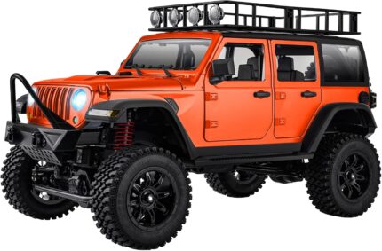 ARRIS 1/12 RC Crawler, MN-128 RC Rock Crawler 4x4 4WD RC Jeep Truck, 2.4GHz Remote Control Off Road Car with LED Lights for Adults, Hobby Grade RTF Toy Vehicle Gifts