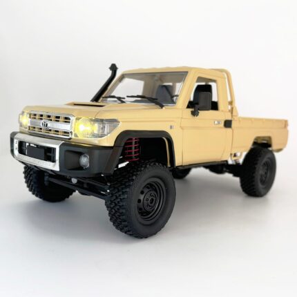 RC Rock Crawler 4x4 RC Truck Toyota LC79 1/12 Remote Control Truck, MN82 RC Crawler Off Road Pickup 2.4G All Terrain 280 Motor Proportional Throttle Steering RTR Hobby Toy Adult